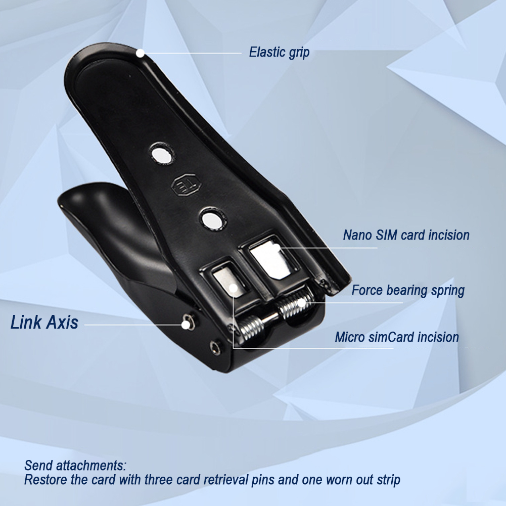 Handheld-SIM-Kartens ch neider Profession elles Micro-SIM-Kartens chneid werkzeug für Mobiltelefone