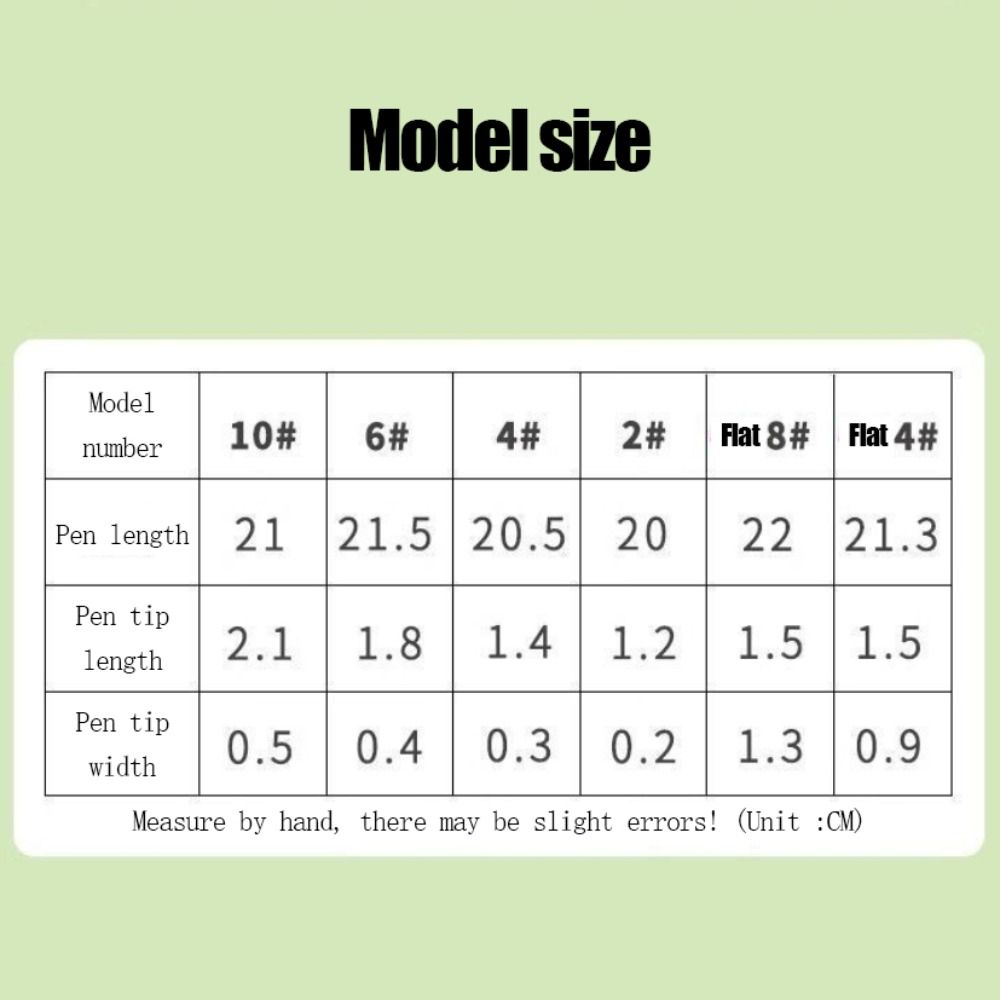 4/6pcs soft hair Painting Brush Set Professional Nylon Watercolor Drawing Brushes Wooden Handle Different Shape