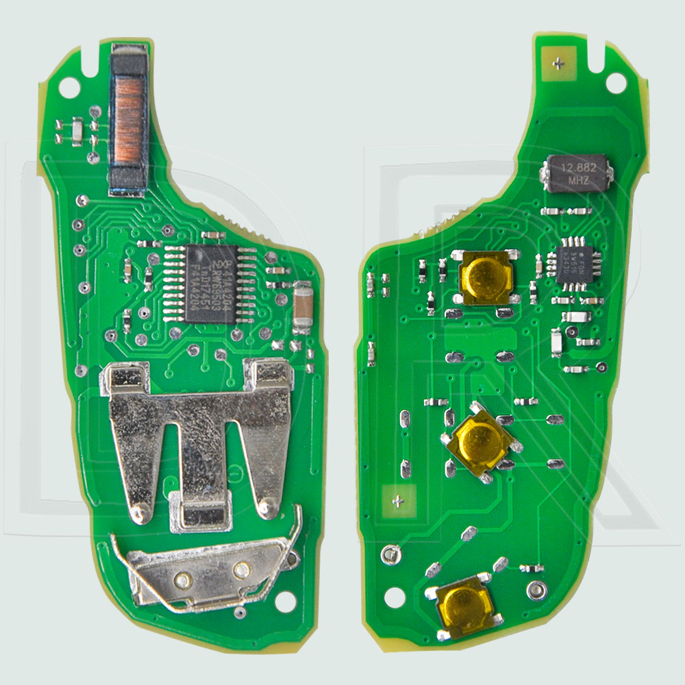 DR 5FA010 ID46 PCF7941 чип 433 МГц откидной автомобильный дистанционный ключ для Peugeot 208 2008 301 308 508 5008 Citroen C2 C3 C4-Cactus C-Elysee