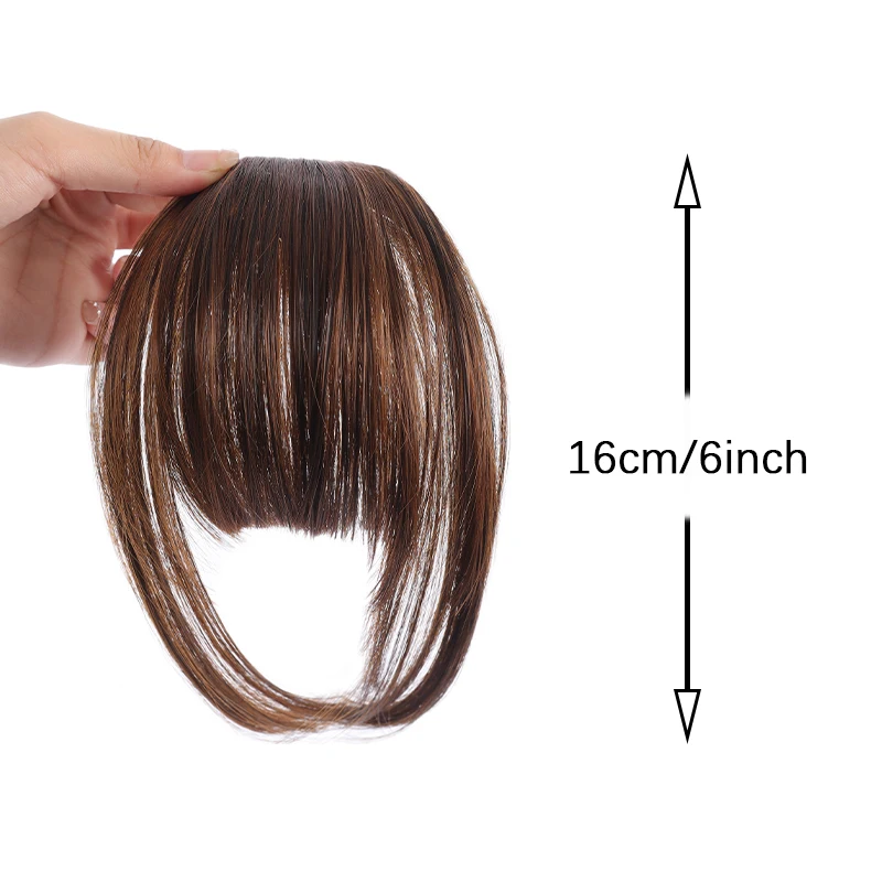 Sideburns air bangs wigs women's synthetic wigs invisible and traceless easy to wear natural and suitable for any occasion