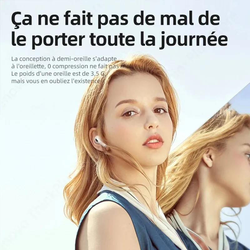 Lenovo LP40 sans fil Bluetooth écouteurs TWS contrôle tactile casque de jeu HD appel avec micro écouteurs 2025 nouveau choix