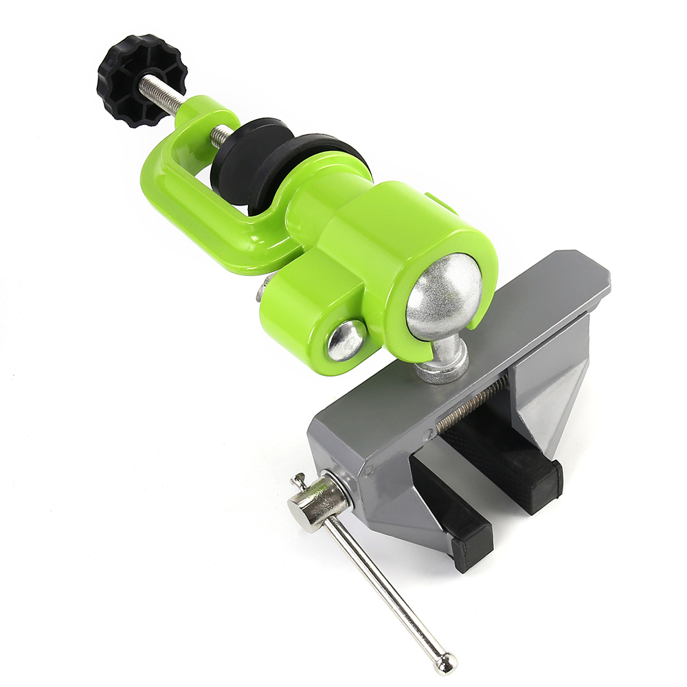 ALLSOME-tornillo de Banco giratorio Universal de aluminio, herramienta fija de 3 ", 360 grados