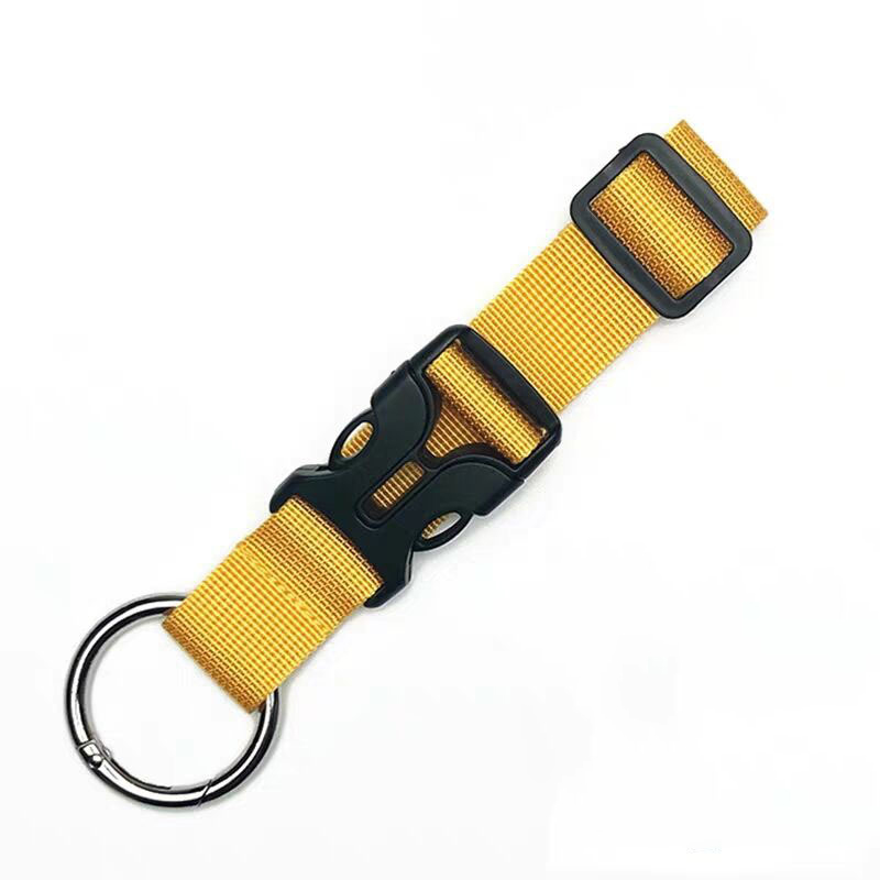1 pz Backbin cintura fibbia fascia per bagagli zaino multifunzionale fibbia appesa valigia portatile gancio fibbia appesa