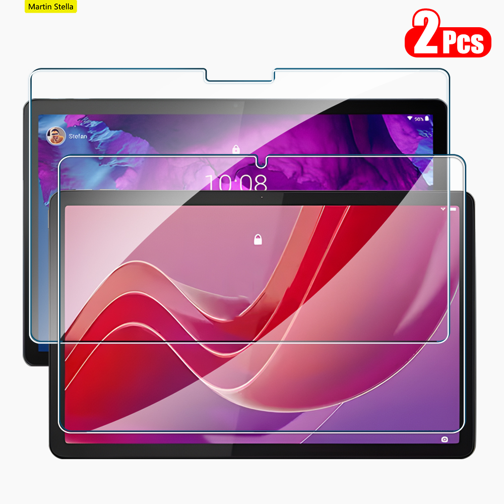Protecteur d'écran pour tablette Lenovo Tab M10 Plus 3e 2e 1ère génération M11 P11 Pro, 2 pièces, en verre trempé
