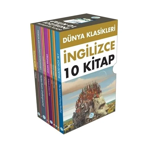 Set Bahasa Inggris Klasik Dunia (10 Setelan Buku), Set Buku