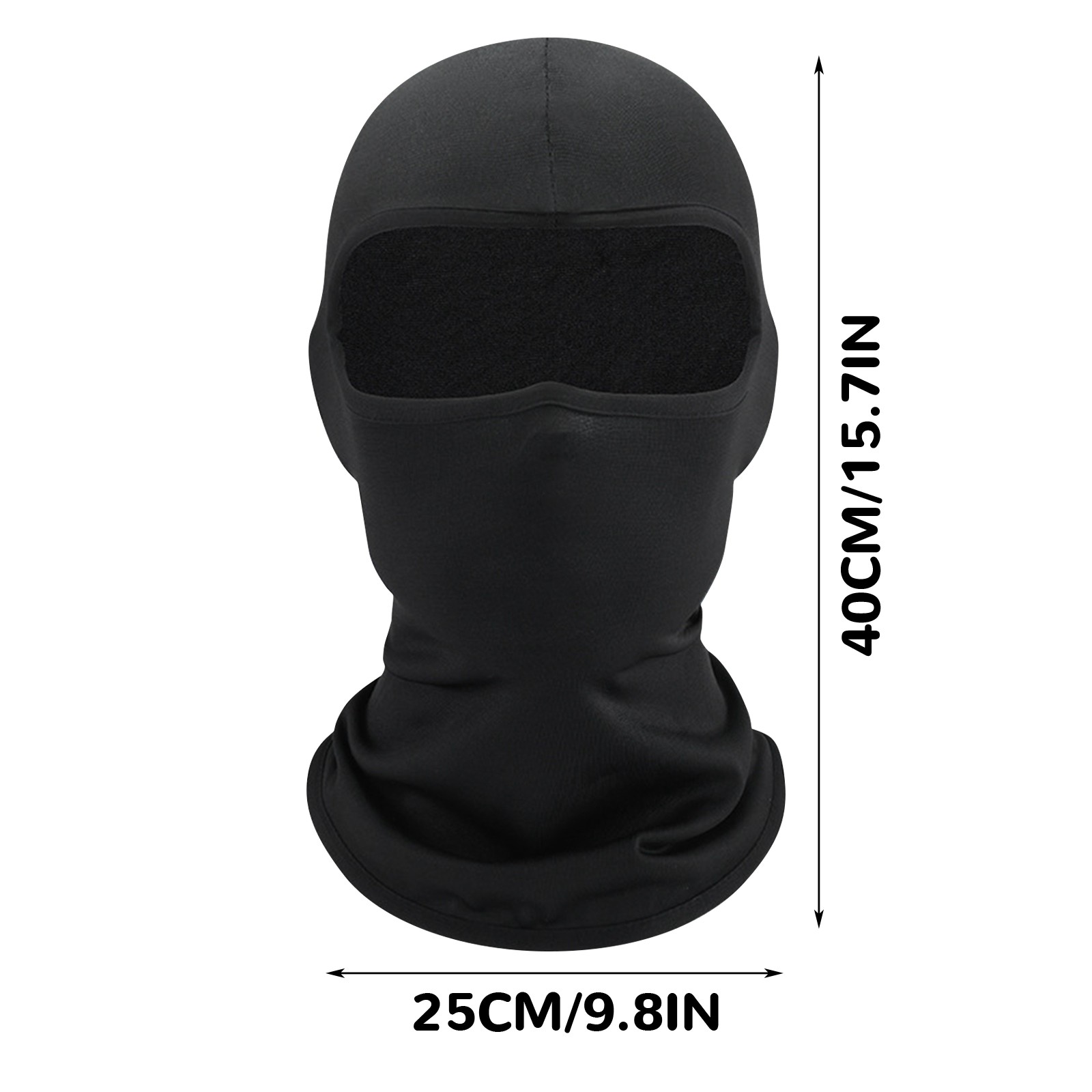 여름 야외 오토바이 타기를위한 얼음 실크 헤드 기어 마스크 UV 보호 통기성 및 머리 둘레 58-65에 적합