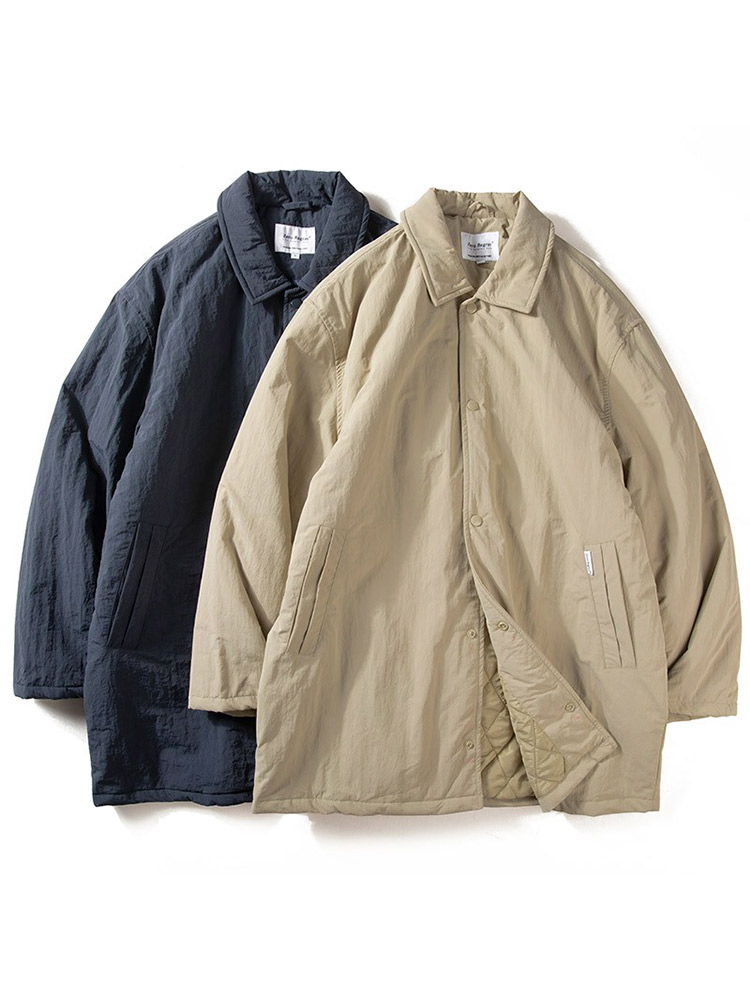 Jaqueta Masculina de Aodão para Inverno Leve Impermeável de Crimento Médio Aquecida com Enchimento de Aodão Casual Sim...