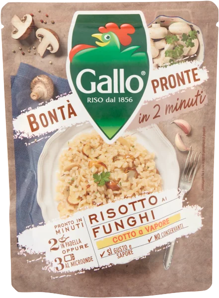 Risotto mit Riso Bonta'p Pilzen. Funghi 250g-gallo