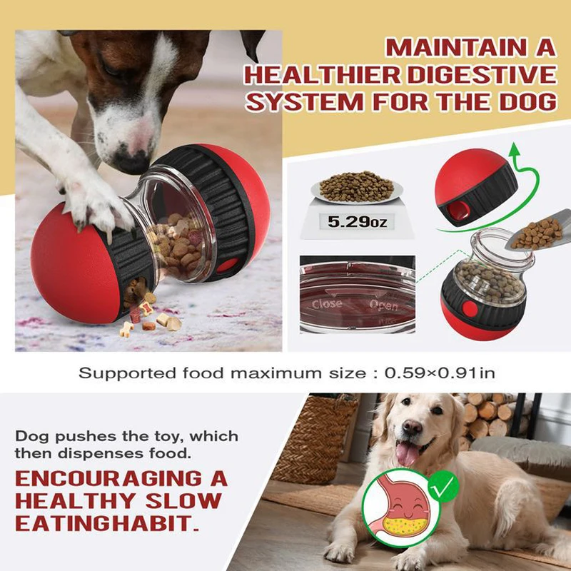 Neues Hundespielzeug für kleine, mittelgroße und große Hunde, Katzen, langsames Futterspender, Haustier, verbessert IQ, Indoor-Training, Welpenspielzeug, Chihuahua, Beagle, Heimtierbedarf