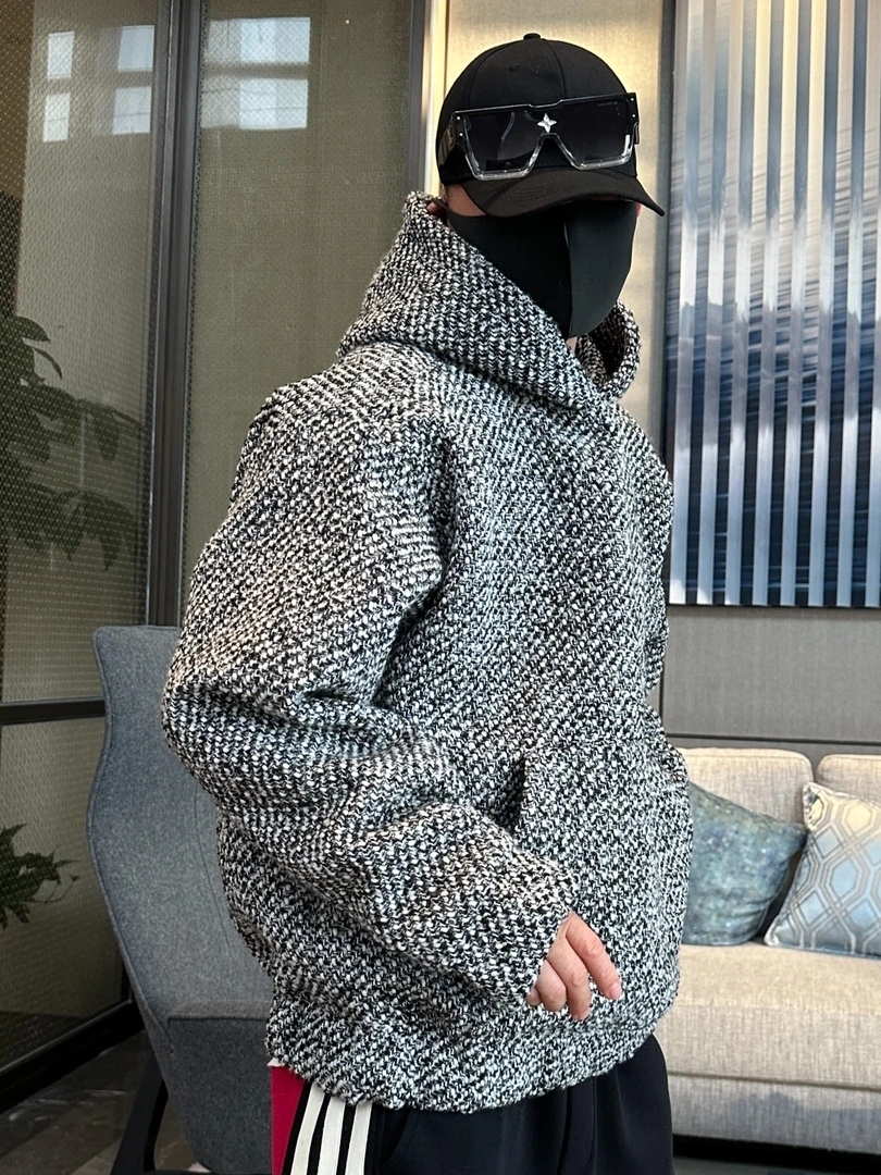 남성 후드티 청춘 유행 루즈핏 후드 터틀넥 남성 후드티 후드 스웨트셔츠 후드티 후드 스웨트셔츠 후드티