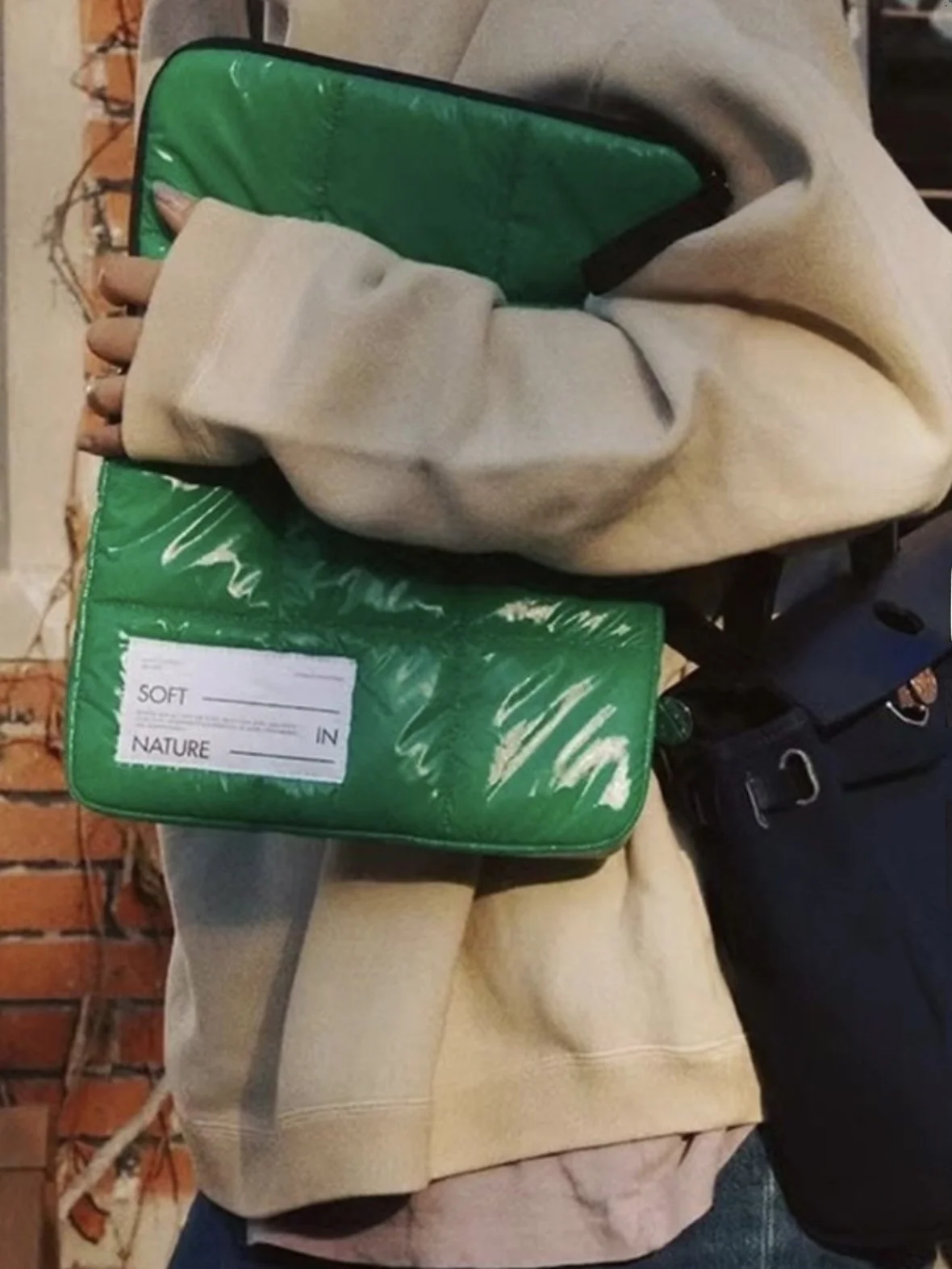 두꺼운 면 샌드위치 소프트 내부 보호 커버 충격 방지 노트북 컴퓨터 가방 케이스 3인치 5인치 노트북용