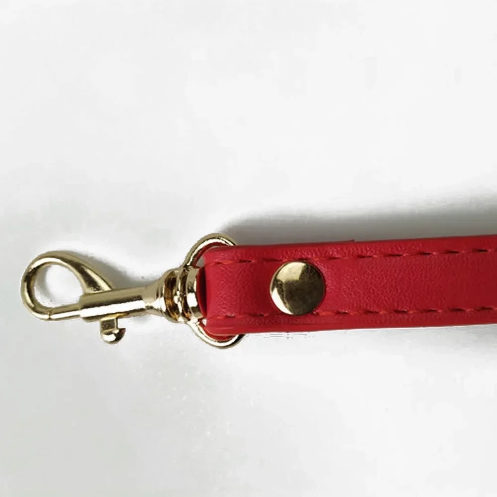 Borse a tracolla in pelle da 120 cm Accessori per tracolla Borsa a tracolla regolabile in PU fai-da-te Cintura per borsa nera Fibbia in oro con nastro