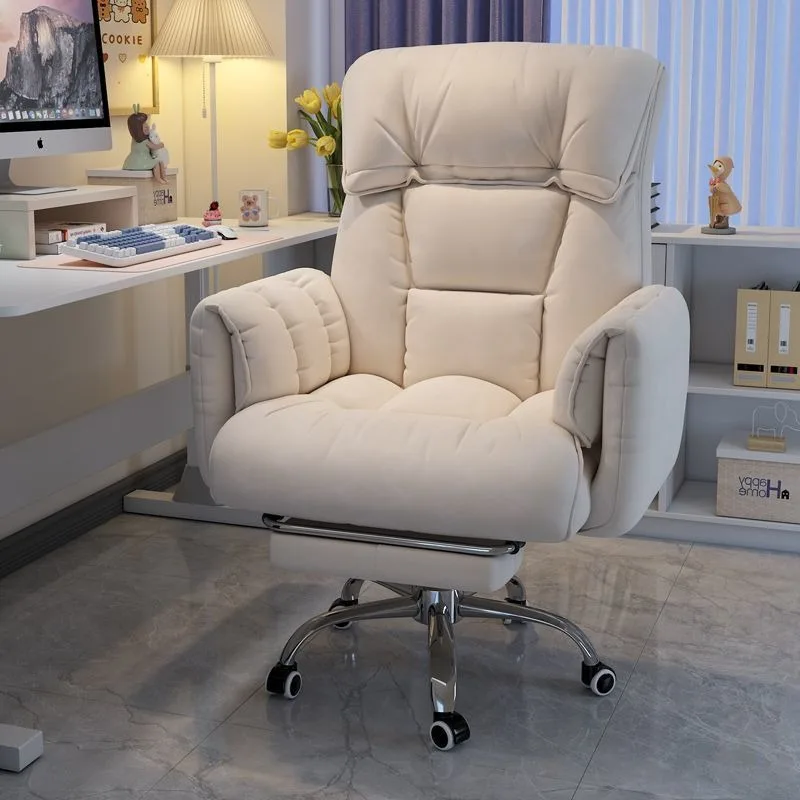 New Model Computer Chair Sedentary Comfortable Home Backrest Sofa Study Office Boss Swivel  E-sports Live Broadcast