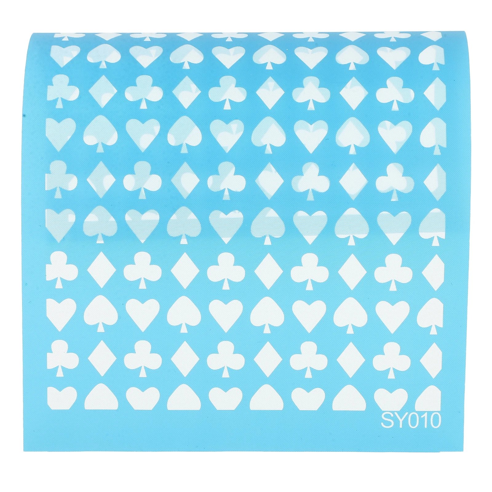 Cetakan Stencil Reusable untuk Kerajinan DIY, Template Tanah Liat Polimer, Alat Jaring Layar, Lembar Tekstur Tahan Lama, Dapat Dicuci, Portabel
