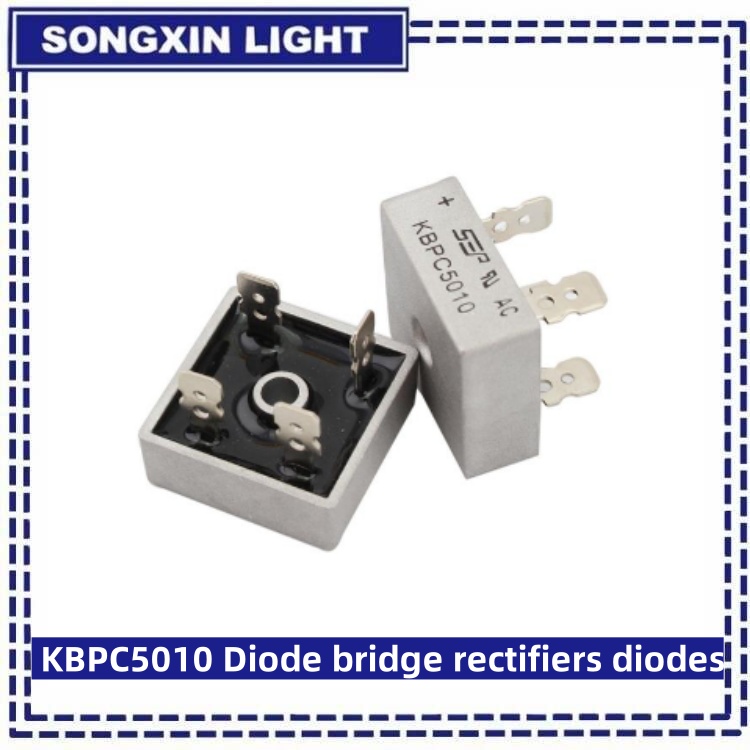 2 Teile/los KBPC5010 Diode brücke gleichrichter dioden 50A 1000V KBPC 5010 power gleichrichter diode elektronische komponenten