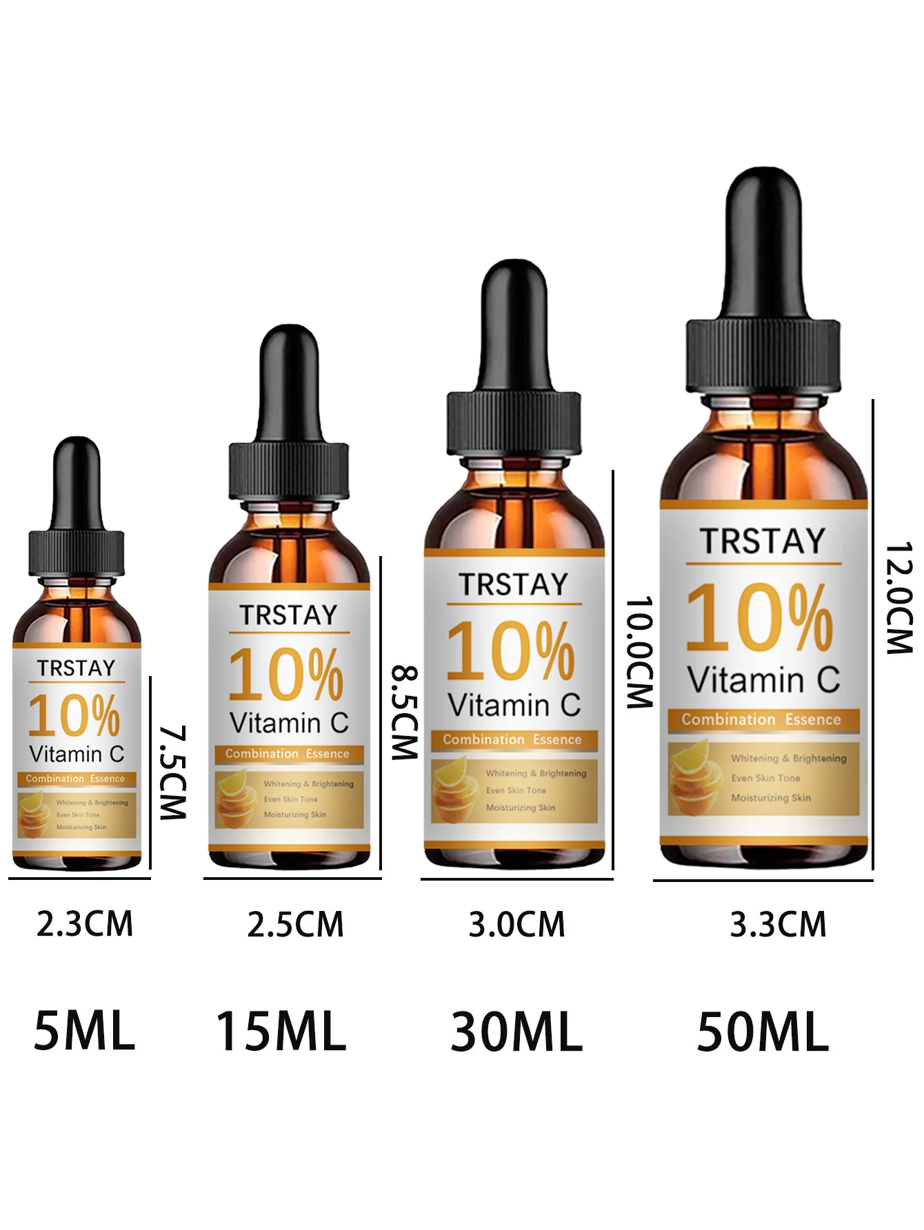 Soro de vitamina c para clareamento facial, soro facial com ácido hialurônico, removedor de manchas escuras, produtos coreanos para cuidados com a pele