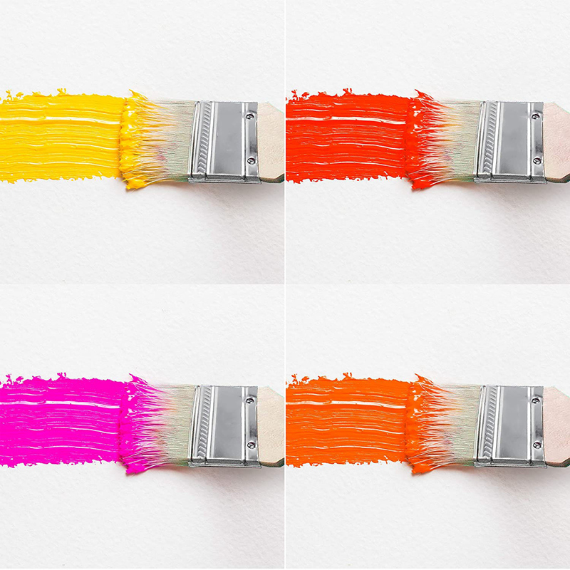 24 шт./упаковка, кисти для рисования, 1,5 дюйма (35 мм)