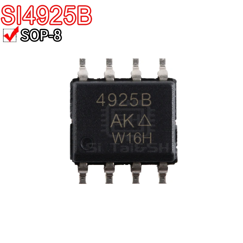 Si Tai&SH 10 шт. SI4925BDY SI4925BDY-T1-E3 4925B 30 В 5,3 А Система данных