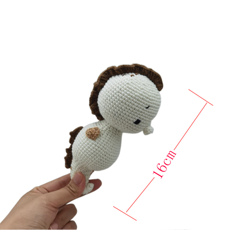 Hochet pendentif en forme d'hippocampe pour bébé, 1 pièce, accessoires pour nouveau-né