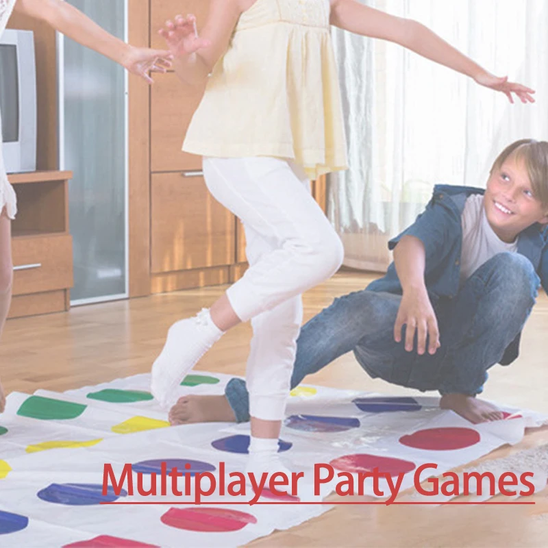 Twist-Spiel lustiges Kind Familie Body Twist Move Matte Brettspiel Party Spaß Brettspiele Party Spiel Familien spiel