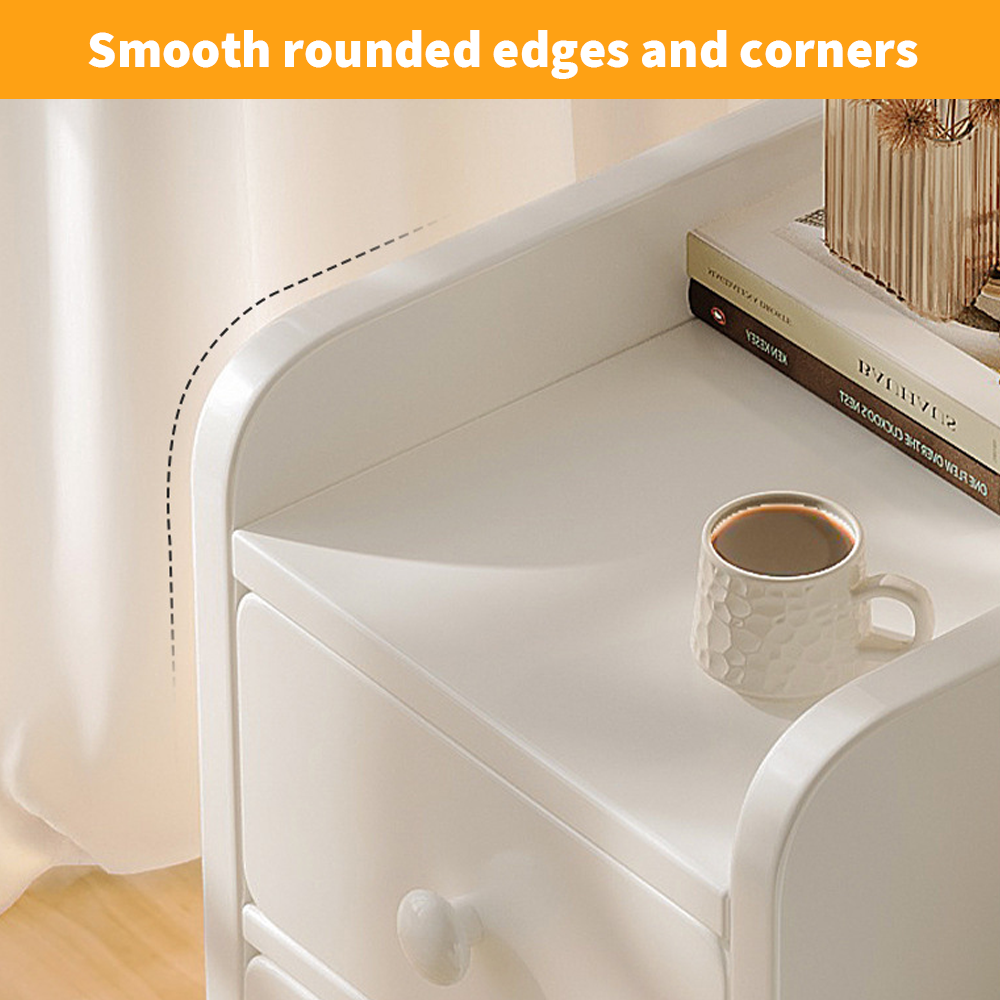 Bedside Table Small Storage Cabinet Nightstand for bedroom Bedroom Furniture Bed Table 50*34*30cm