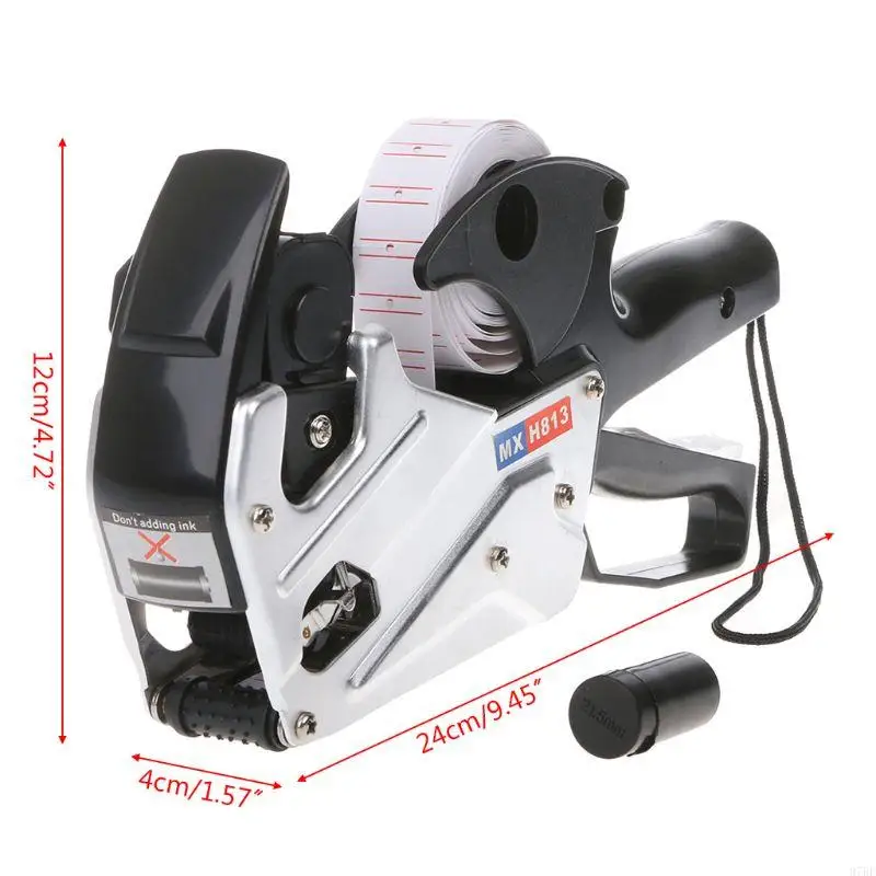 97BF MX-H813 A-LINE 8 chữ số Thẻ giá Labeler Labeller Nhãn hiệu cho bán lẻ ST