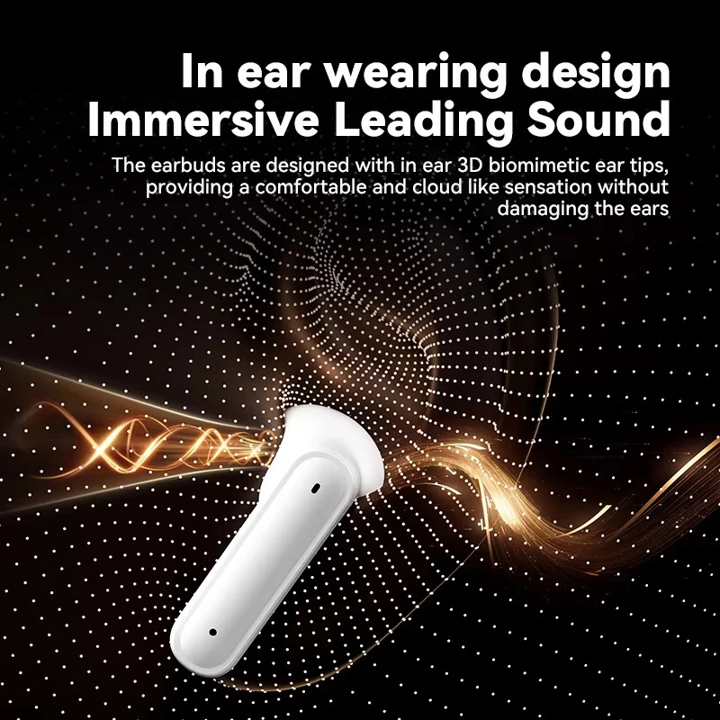 For Xiaomi ANC Wireless Earbuds Bluetooth Earphone Touch Screen airpods Control Active Noise Reduction In Ear Headphone