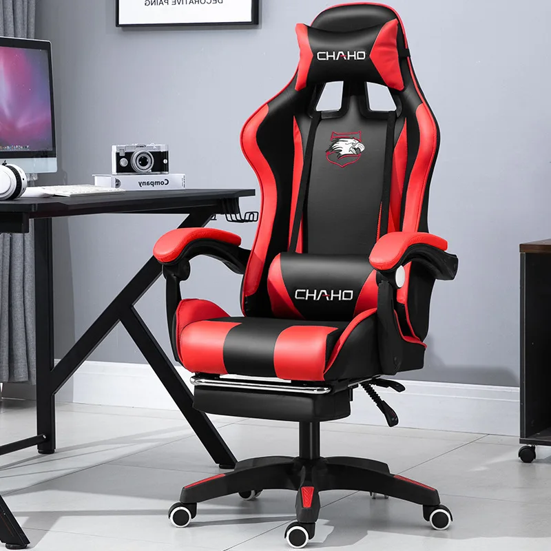 2022 Máy Tính Mới Ghế Xanh Chơi Game PU Da Công Sở Xoay Nâng NỘI THẤT PHÒNG NGỦ Fashin RGB Sillas Game Thủ Ghế