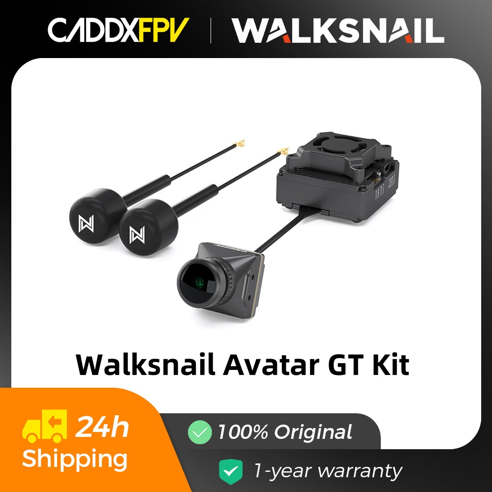 Caddx Walksnail Avatar GT Kit Max 2W VTX Gyroflow 1080P 100fps Двойные антенны Датчик ночного видения Starvis II Дрон Fpv дальнего действия