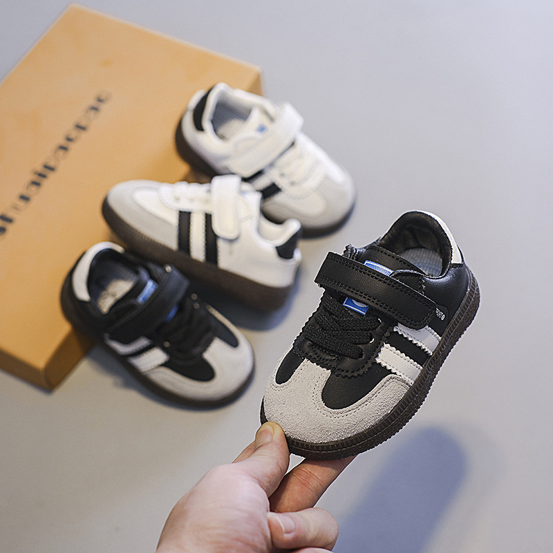 Meninos e meninas sapatos de lona das crianças sapatos de desempenho escolar babys crianças fundo biscoito respirável crianças sapatos de moda