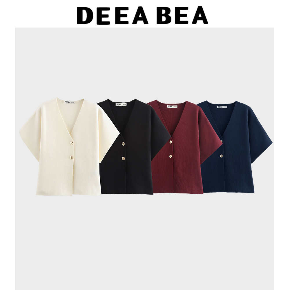 Модная и универсальная однотонная однобортная вязаная куртка, подходящая для повседневных поездок на работу, милая и элегантная