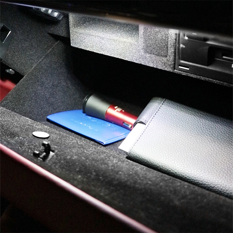 Luz Led para puerta de coche, interruptor magnético inalámbrico recargable por USB, lámpara nocturna, señal de puerta de coche, iluminación de bienvenida, 1, 2, 4 Uds.