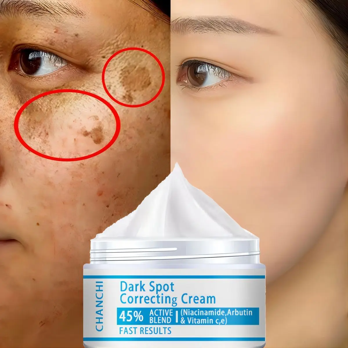 Snail Repair Cream for Face Cream Moisturizing Essence Anti Aging Shrink Pore Whitening Cream Wrinkles Firming Skin Care