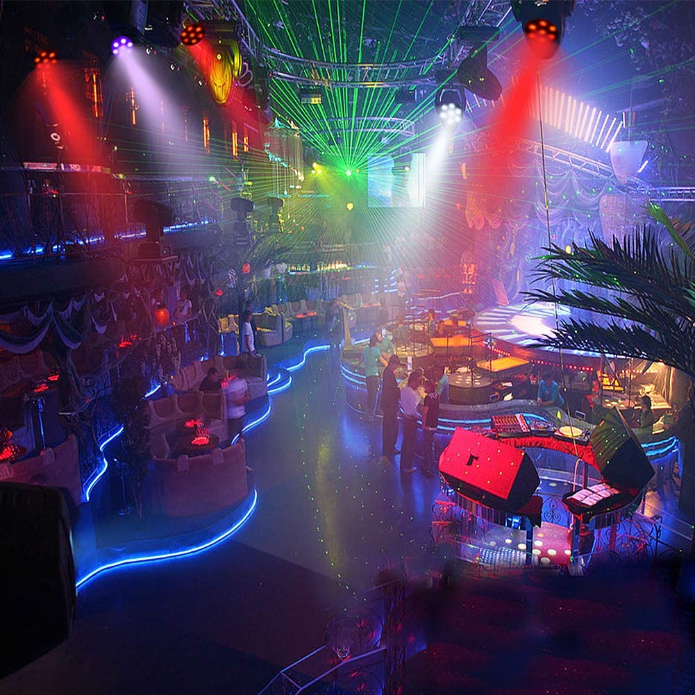 LED Par Light 6x3W RGBW Kontroler DJ Disco Party Wakacje Boże Narodzenie Bar Klub Ślub Urodziny Gig Światło sceniczne