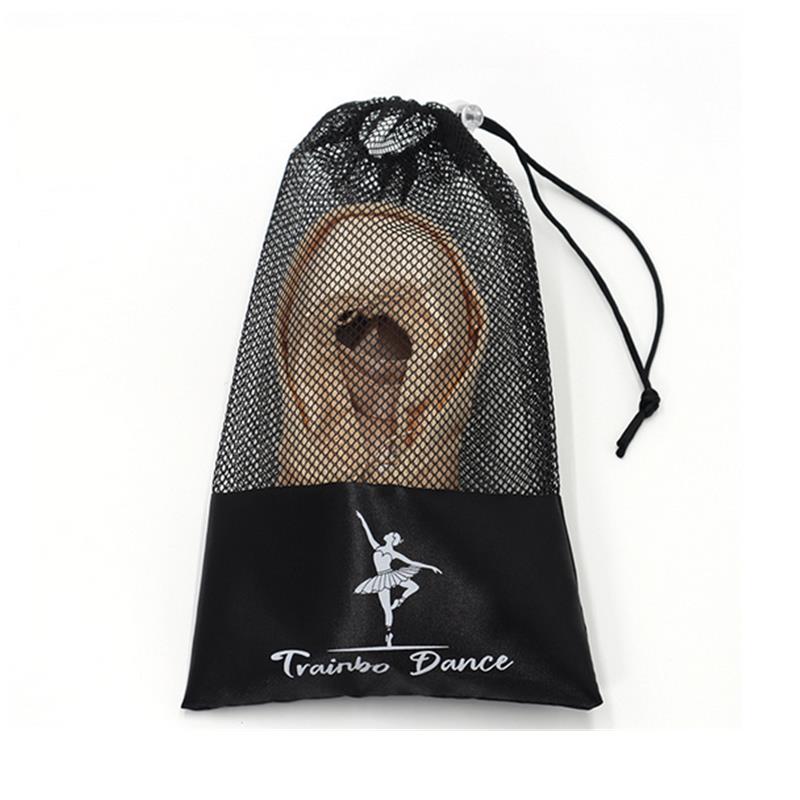 สีชมพูสีขาวเต้นรํากระเป๋ารองเท้ากระเป๋าเก็บบัลเล่ต์Organizerกระเป๋าถือกระเป๋าซาตินบัลเล่ต์รองเท้ากระเป๋ารองเท้าเต้นรํากระเป๋า