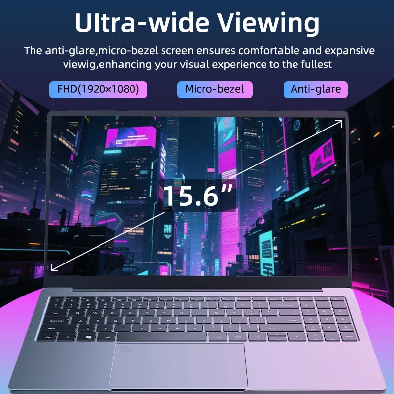 Markut 15.6 Inch Laptop Intel Core i5-1135G7 Portable FHD Screen Notebook 16/ 32GB RAM 512GB/ 1TB/ 2TB SSD - German Keyboard