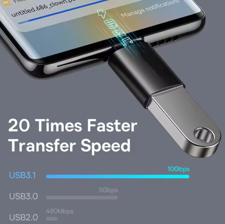 USB OTG Data Transfer Adapter Type C Female to USB Male Converter Fast Charging Adapter For Laptop Macbook Samsung