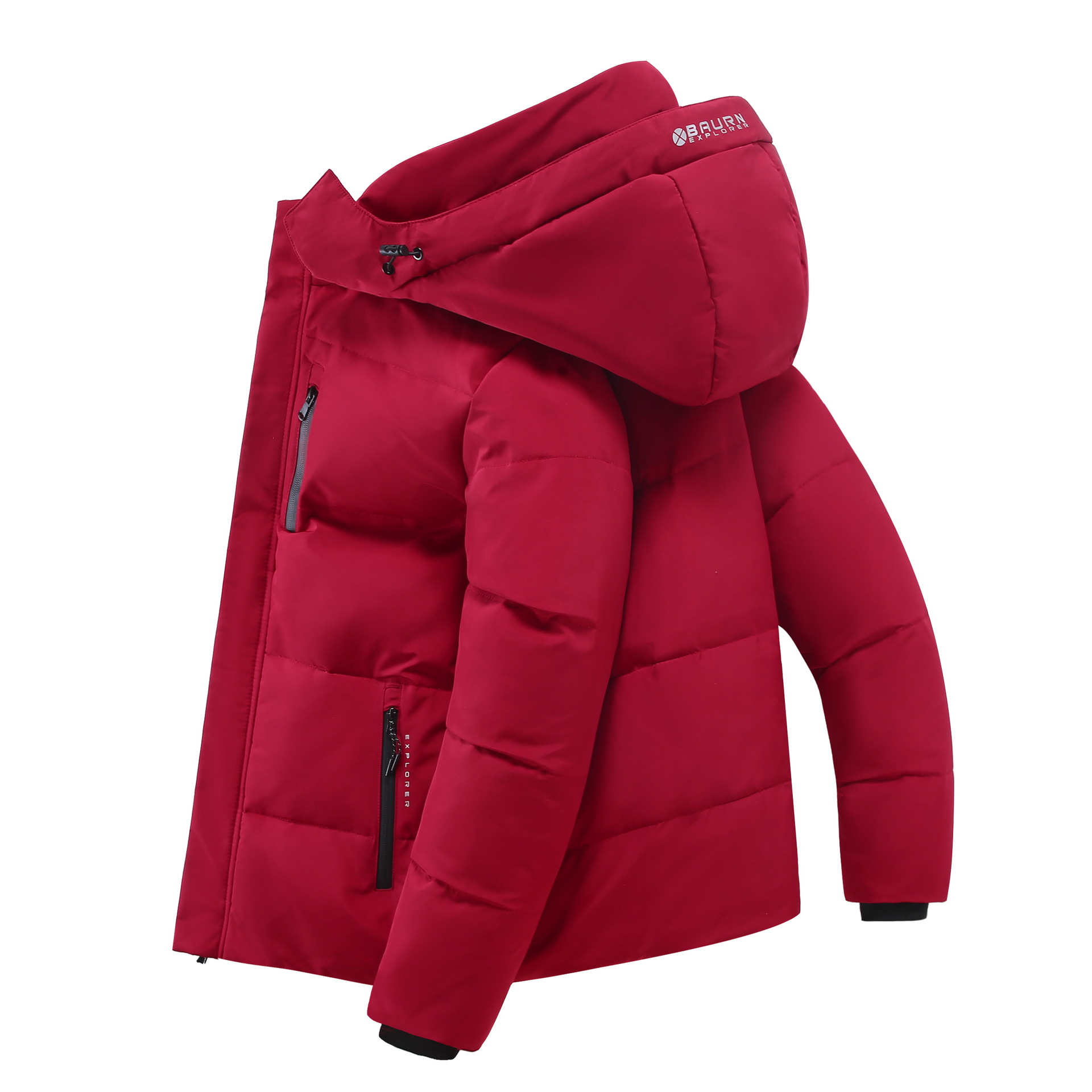 Neue Winter Männer Mit Kapuze Beiläufige Kurze Puffer Jacken Mann Weiße Ente Unten Mäntel Qualität Männlichen Outdoor Winddicht Dicker Warme Parkas 5