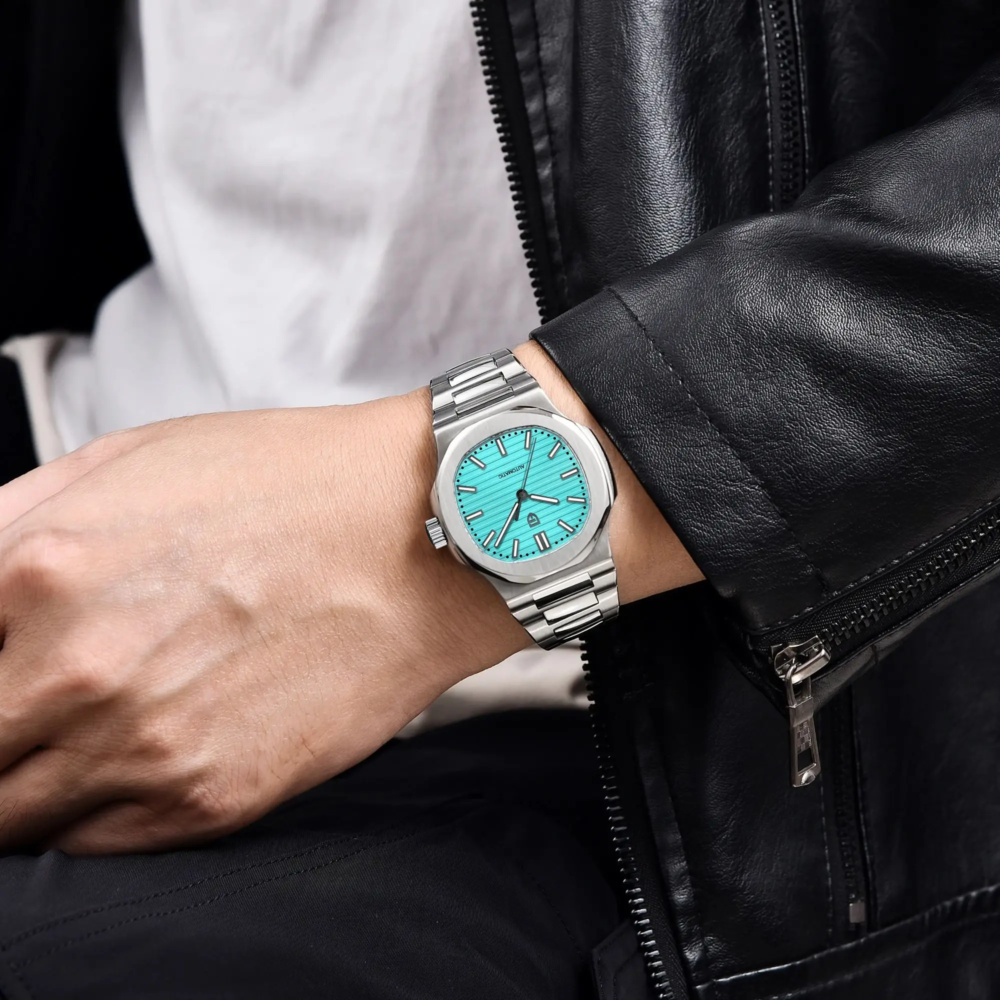 Nowy zegarek męski PAGANI DESIGN 40MM na rok 2024, luksusowy zegarek automatyczny dla mężczyzn, mechaniczny zegarek na rękę, stal nierdzewna, szkło szafirowe.