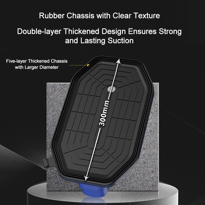 2025 New Industrial Grade Electric Vacuum Suction Cup 300KG Load Heavy Duty Granite Tile Glass Lifter