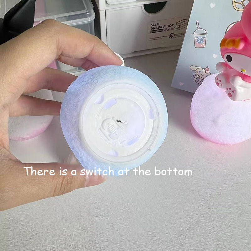 Sanrio Hello Kitty Kuromi Cinnamoroll lampka nocna świecące zabawki dla dzieci lampka nocna Anime Kawaii śliczne dzieci Kid obecne prezenty