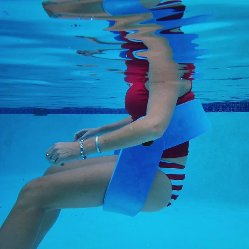 Водное кресло, складное водное кресло Float-N-Fold, складное ненадувное пенопластовое шезлонг 3 в 1, аксессуары для плавания 2025 г.