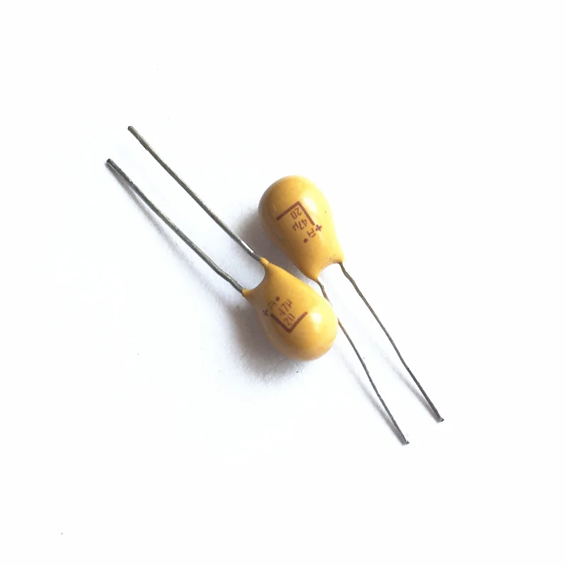 5 uds 10V 16V 25V 35V 50V condensador de tantalio 1UF 2,2UF 3,3UF 4,7UF 10UF 22UF 33UF 47UF 100UF 220uF 0,1uF 0,22uF 0,47uF 0,68uF DIP