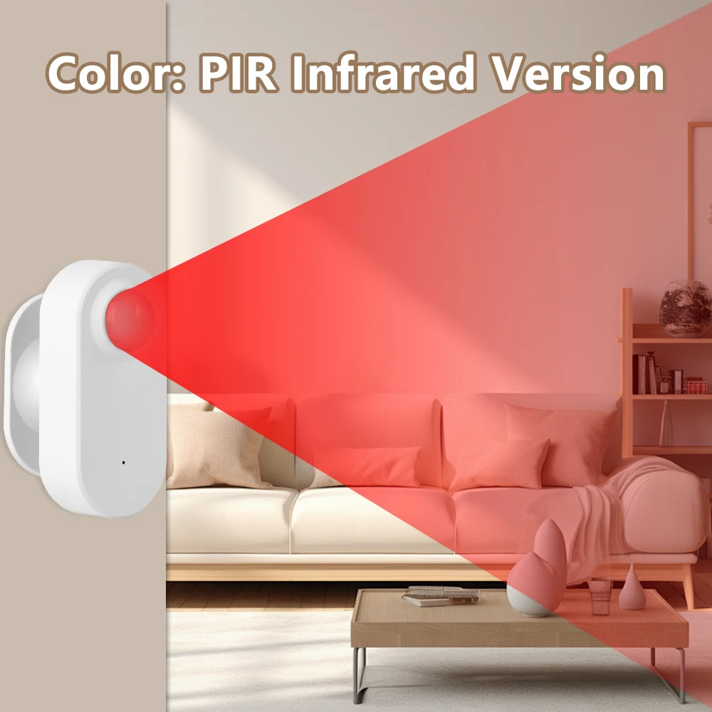 Tuya Zigbee-Detector de presencia humana WiFi, Radar de onda milimétrica/Sensor de movimiento PIR de inducción infrarroja, Control en tiempo Real de aplicaciones
