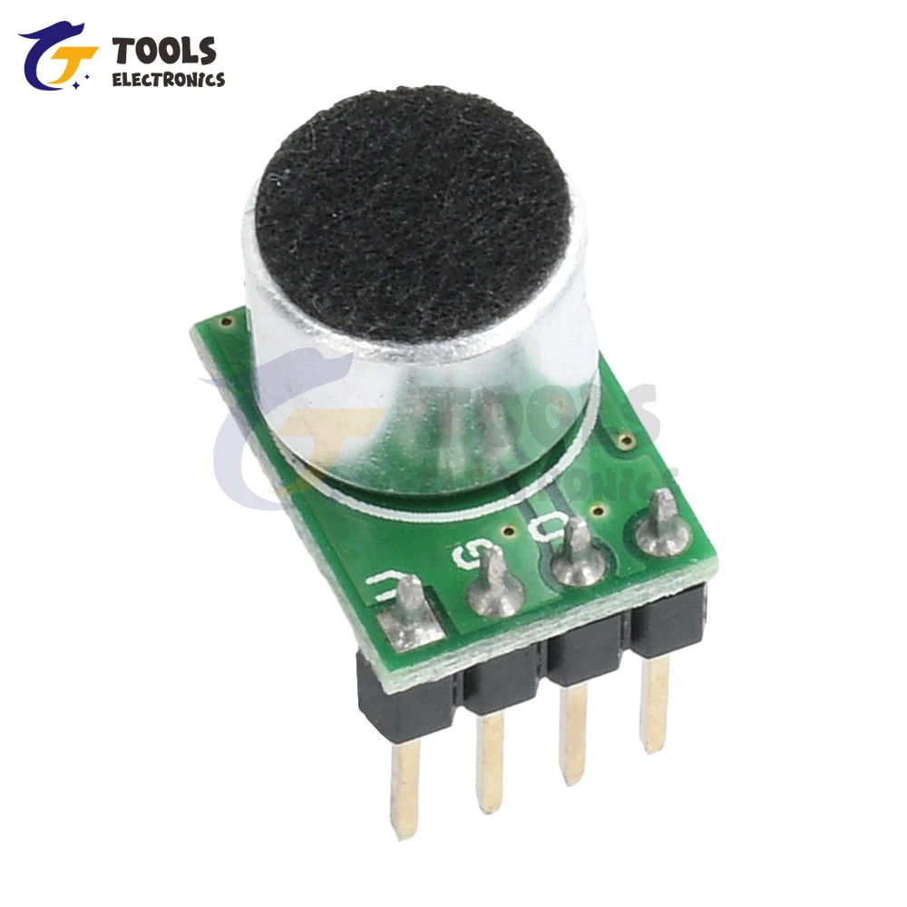 Módulo de voz MAX9812L Módulo amplificador de electret Módulo preamplificador de micrófono DC 3,3-5,5 V