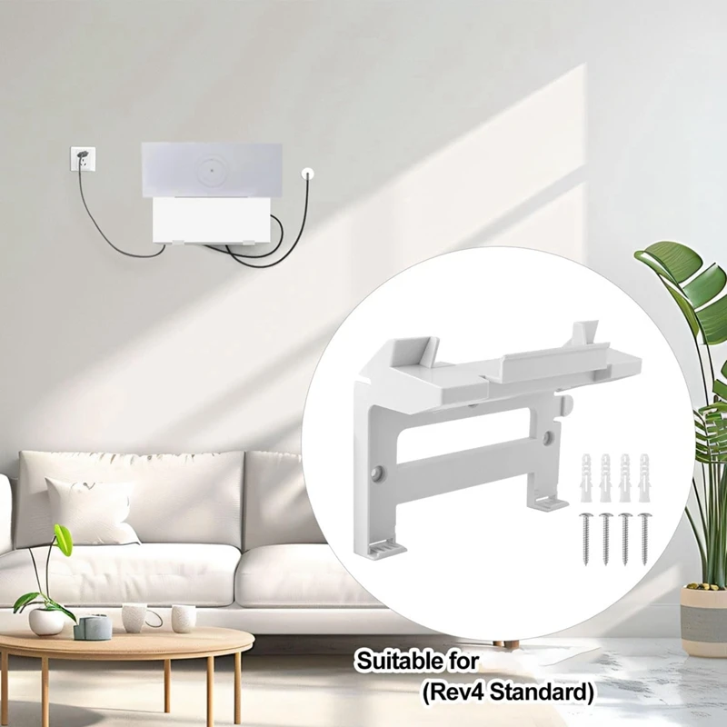Halterung für Gen 3, Router-Halterung, Kunststoff-Router-Wandmontagesatz, Zubehör für V3 und Gen 3-Router