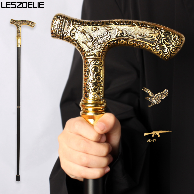 สำหรับรัสเซีย Luxury Eagle เดิน Stick Canes Men Party Vintage เดินแฟชั่นผู้หญิง Elegant เดิน Stick หมาป่าตกแต่ง Cane