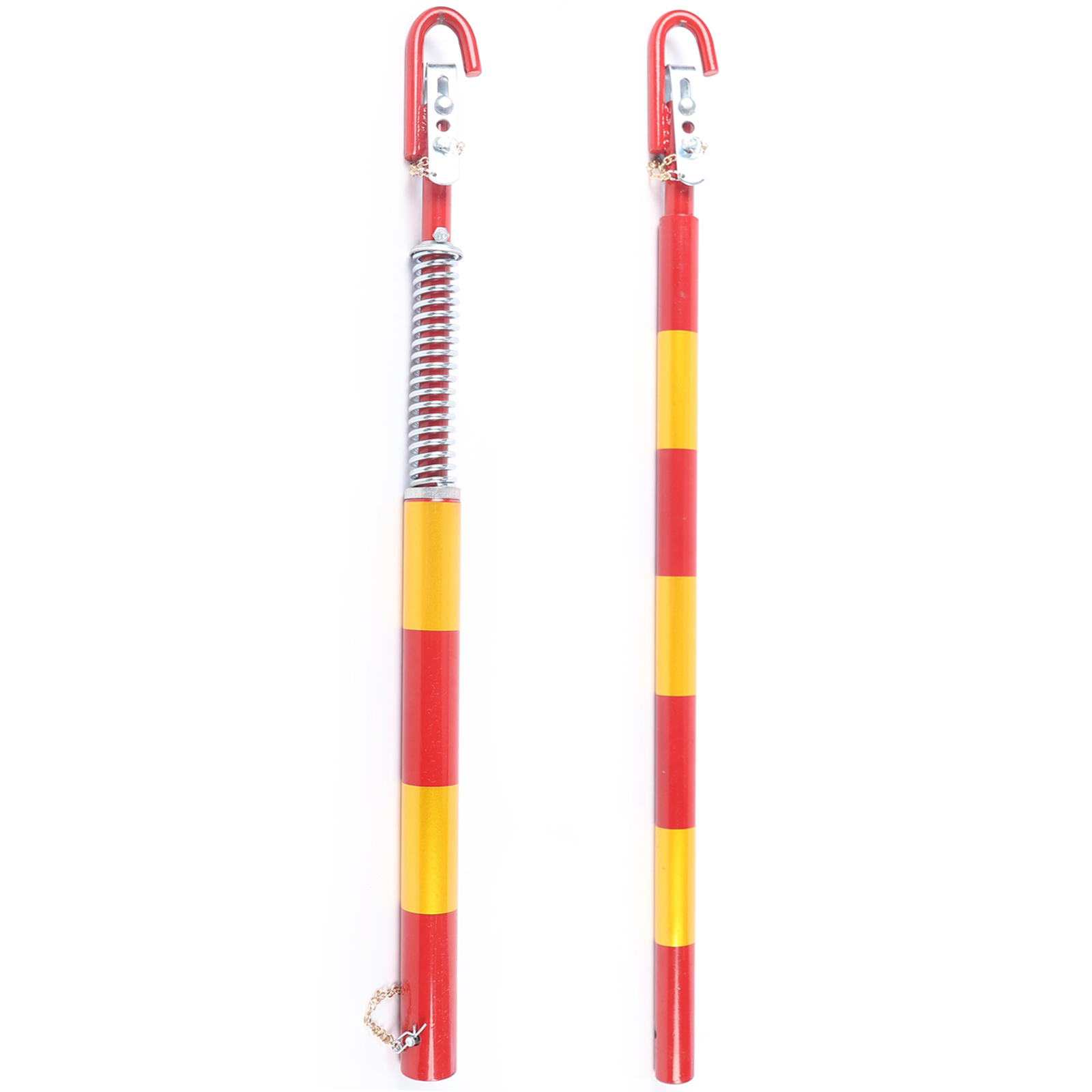 5000kg 5T Steel Towing Pole Tow Bar Recovery Spring Damper For Car Van Truck