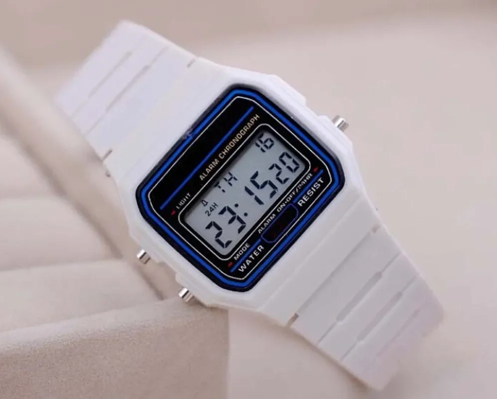 Relojes digitales deportivos LED para hombre, reloj electrónico Simple con esfera cuadrada pequeña, banda de silicona, reloj informal de moda para hombre, montre homme