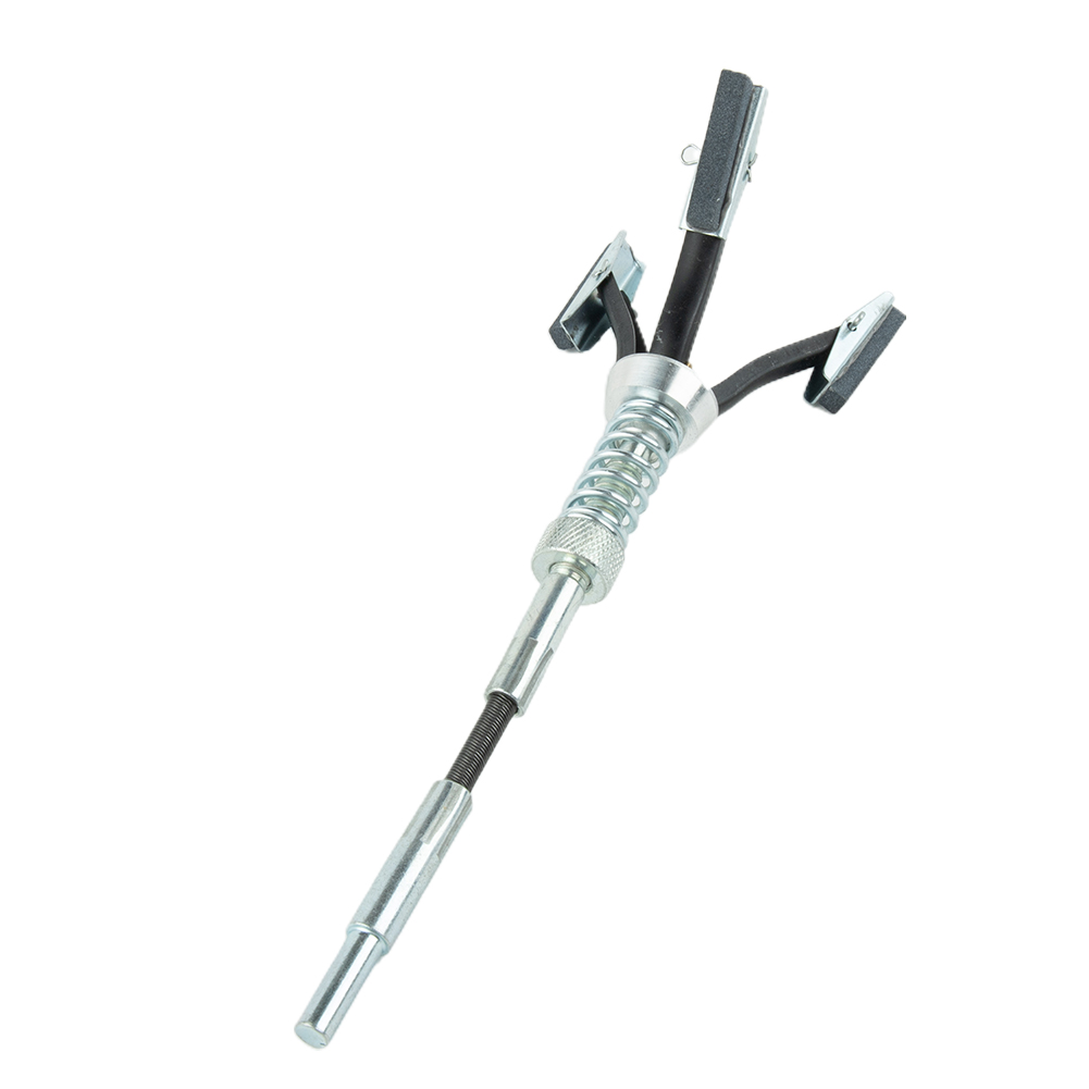 Drie-kaak Cilinder Schuurmachine Binnendiameter Grinder Staal Auto Motor Remcilinder Boring Hone Tool Flexibele As Honen 18-63mm